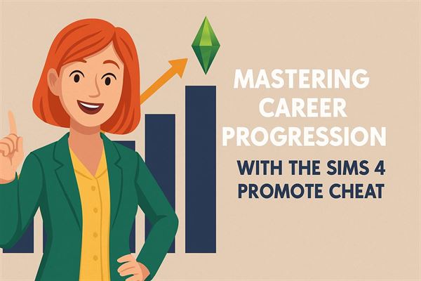 Mastering career progression with the sims 4 promote cheat