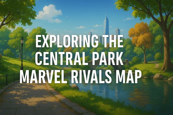 Exploring the central park marvel rivals map