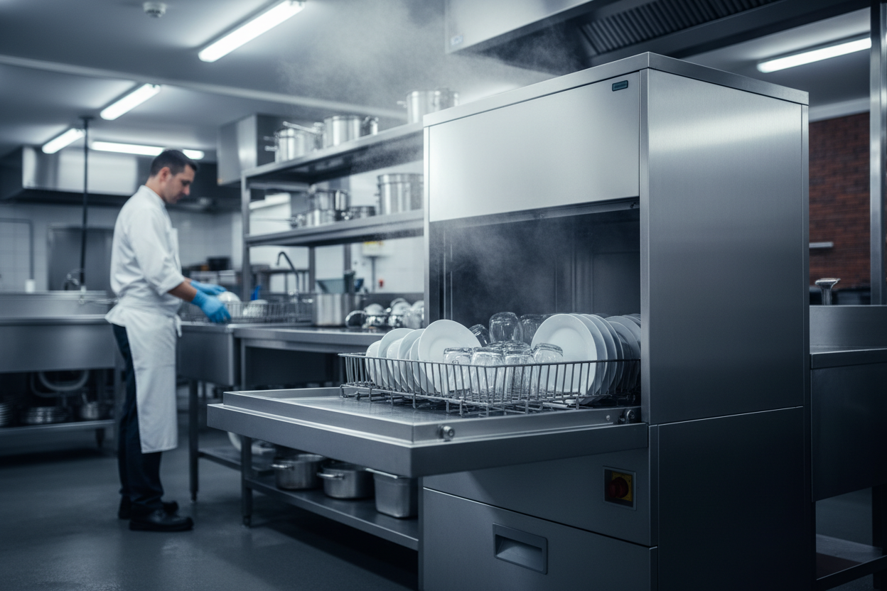 Industriopvaskemaskine: Effektivitet og hygiejne i storkøkkenet